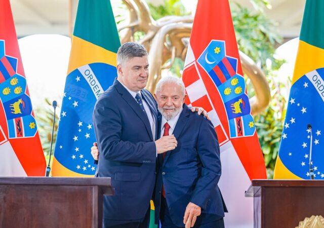 visita do presidente da croácia ao Brasil